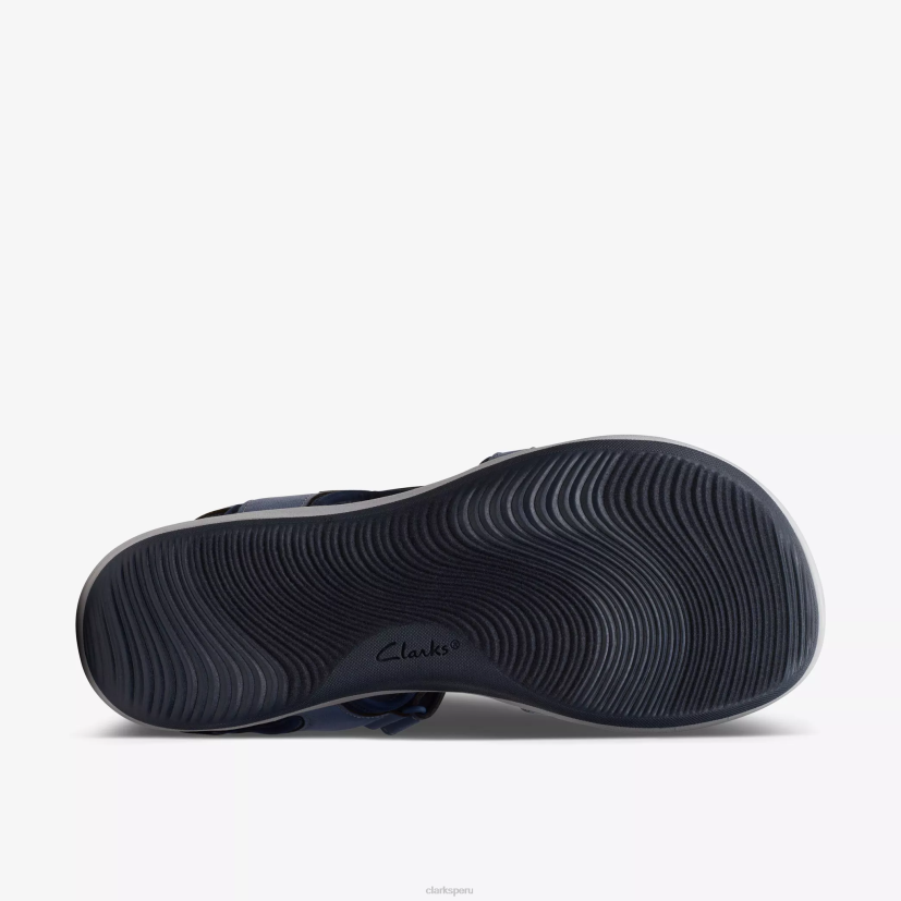 HZVP136 bahía de mira azul denim Clarks
