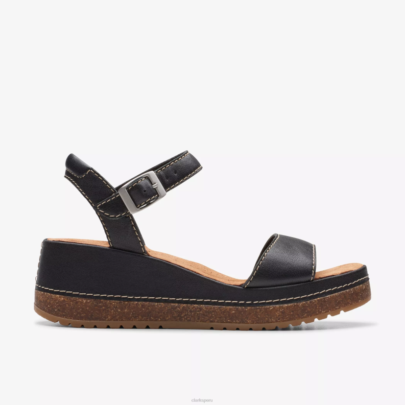 HZVP13 lirio kasanda cuero negro Clarks