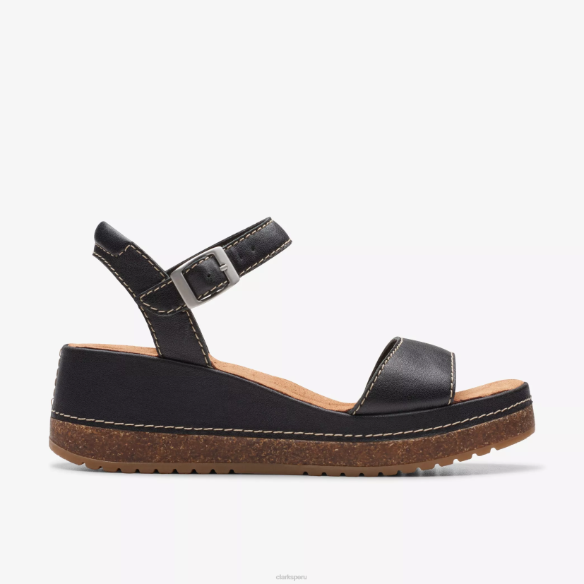 HZVP13 lirio kasanda cuero negro Clarks