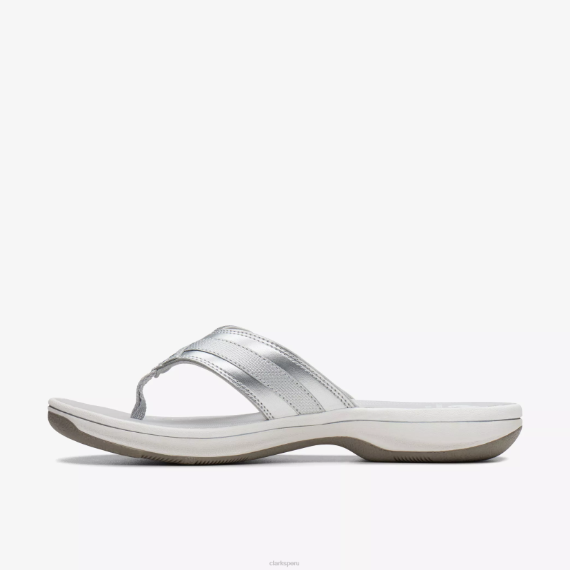 HZVP142 brisa del mar plata sintética Clarks