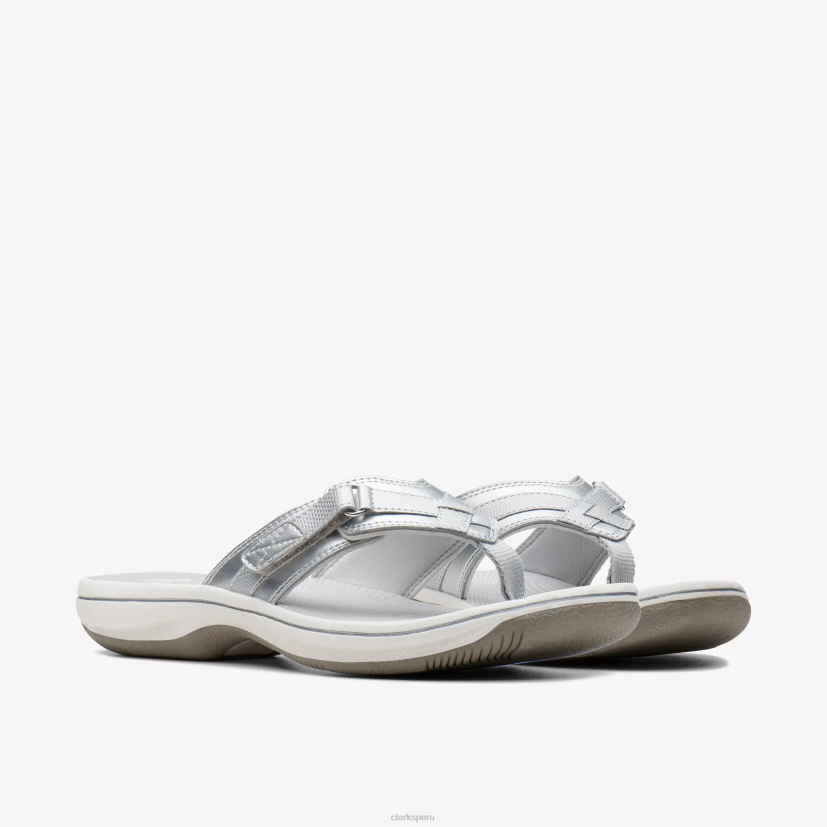 HZVP142 brisa del mar plata sintética Clarks