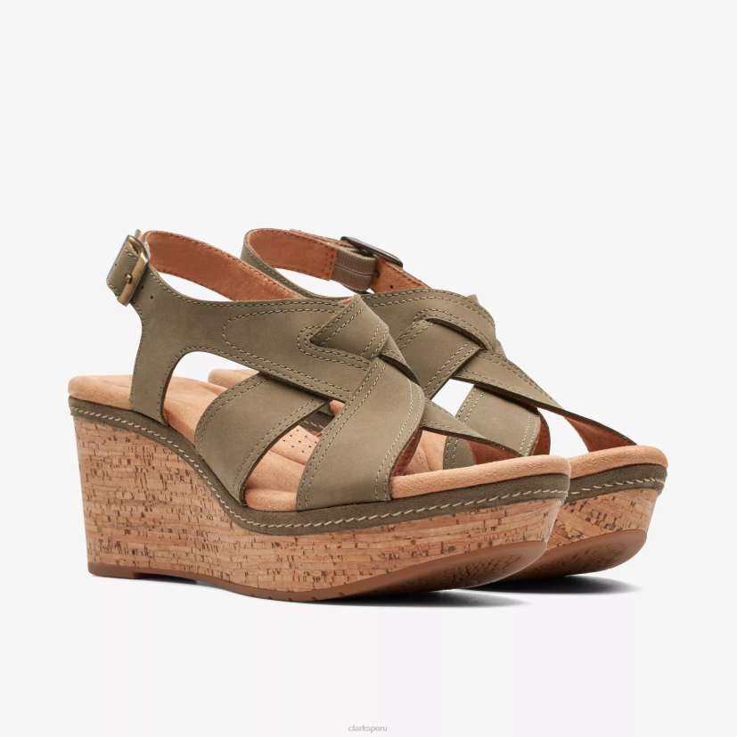 HZVP150 elleri rae nubuck oliva Clarks