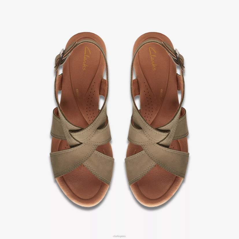 HZVP150 elleri rae nubuck oliva Clarks