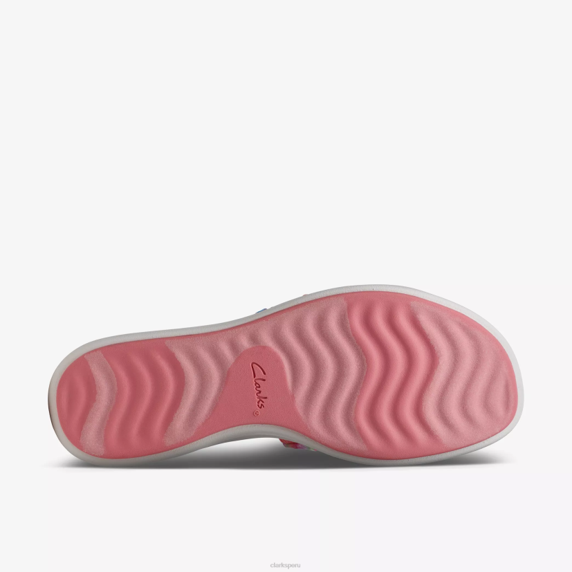 HZVP153 pétalo a la deriva multicolor Clarks