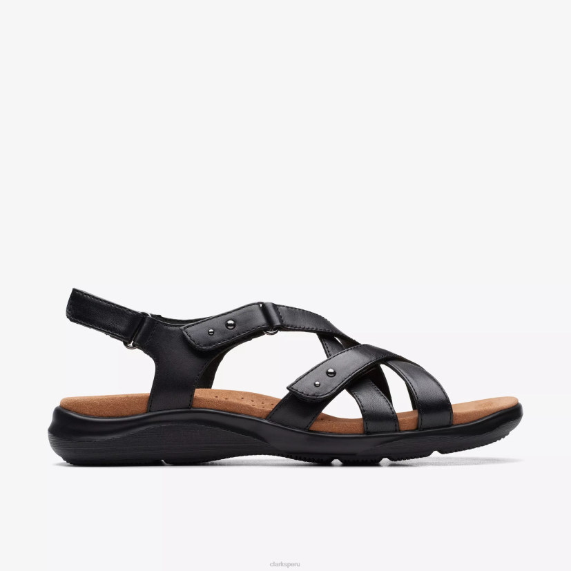 HZVP158 kitty ve cuero negro Clarks