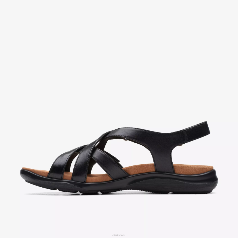 HZVP158 kitty ve cuero negro Clarks