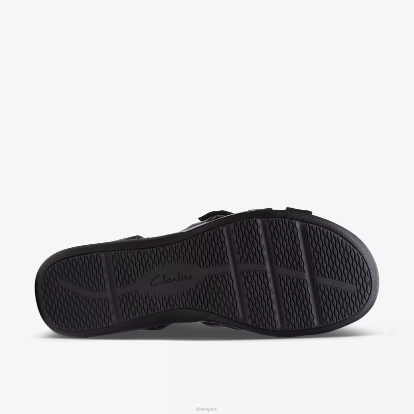 HZVP158 kitty ve cuero negro Clarks