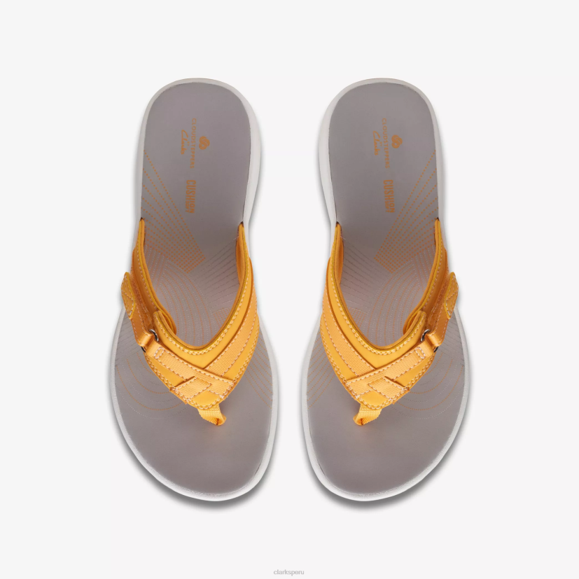 HZVP164 brisa del mar amarillo quemado Clarks