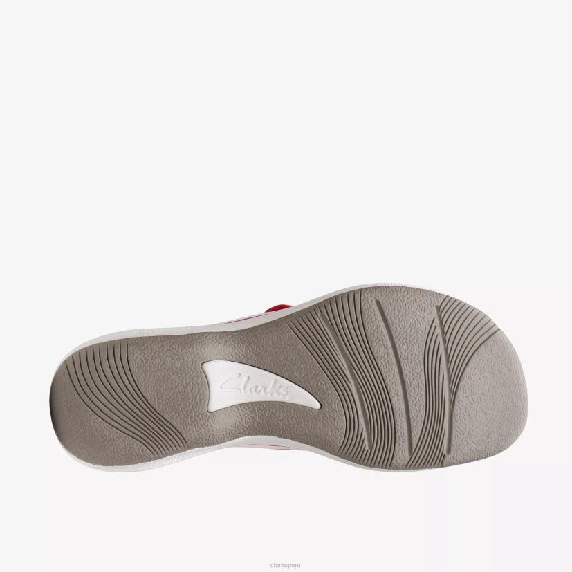HZVP166 brisa del mar rojo sintético Clarks