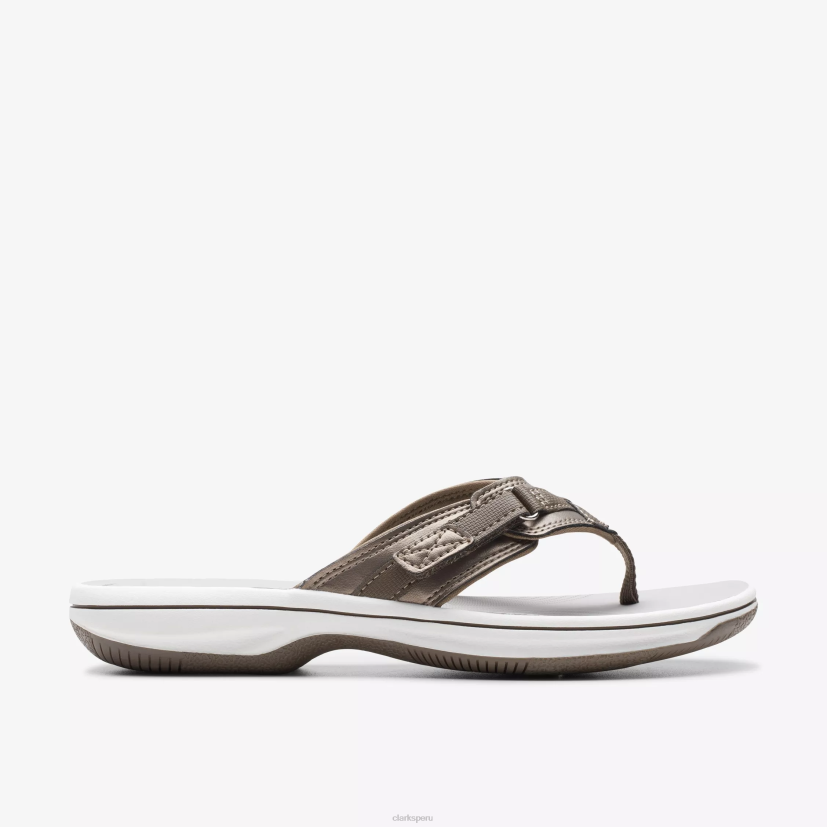 HZVP167 brisa del mar peltre sintético Clarks