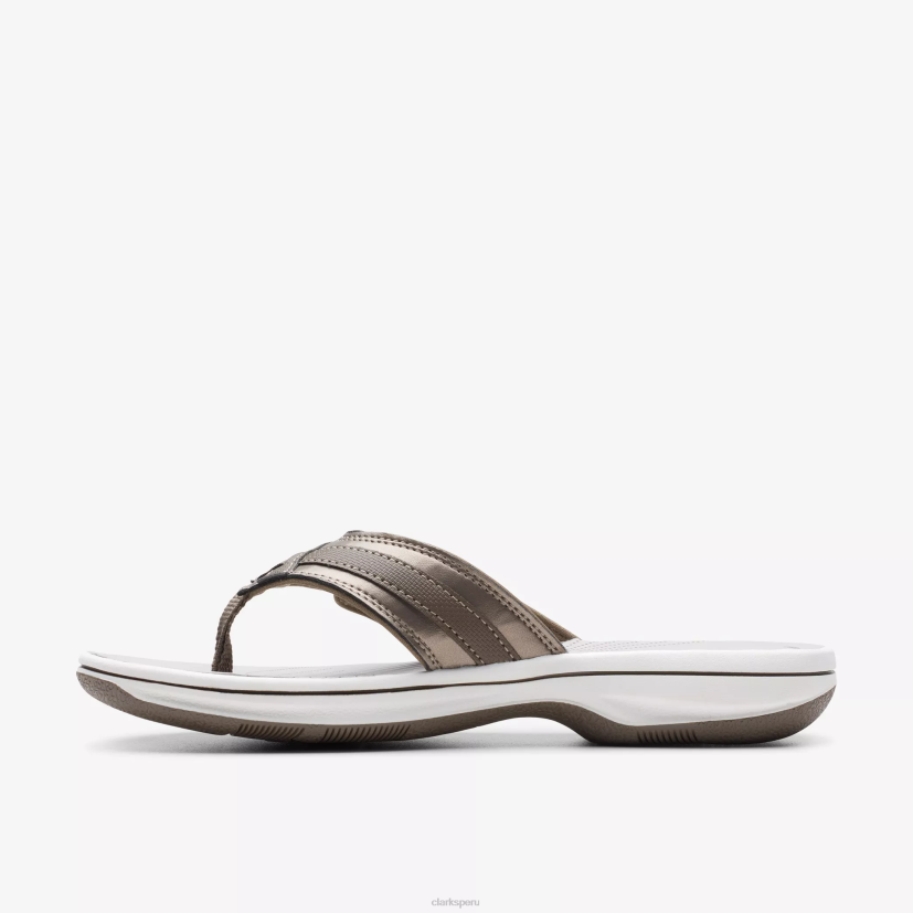 HZVP167 brisa del mar peltre sintético Clarks