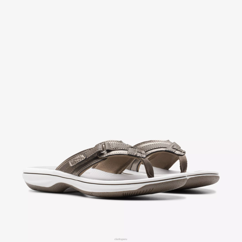 HZVP167 brisa del mar peltre sintético Clarks