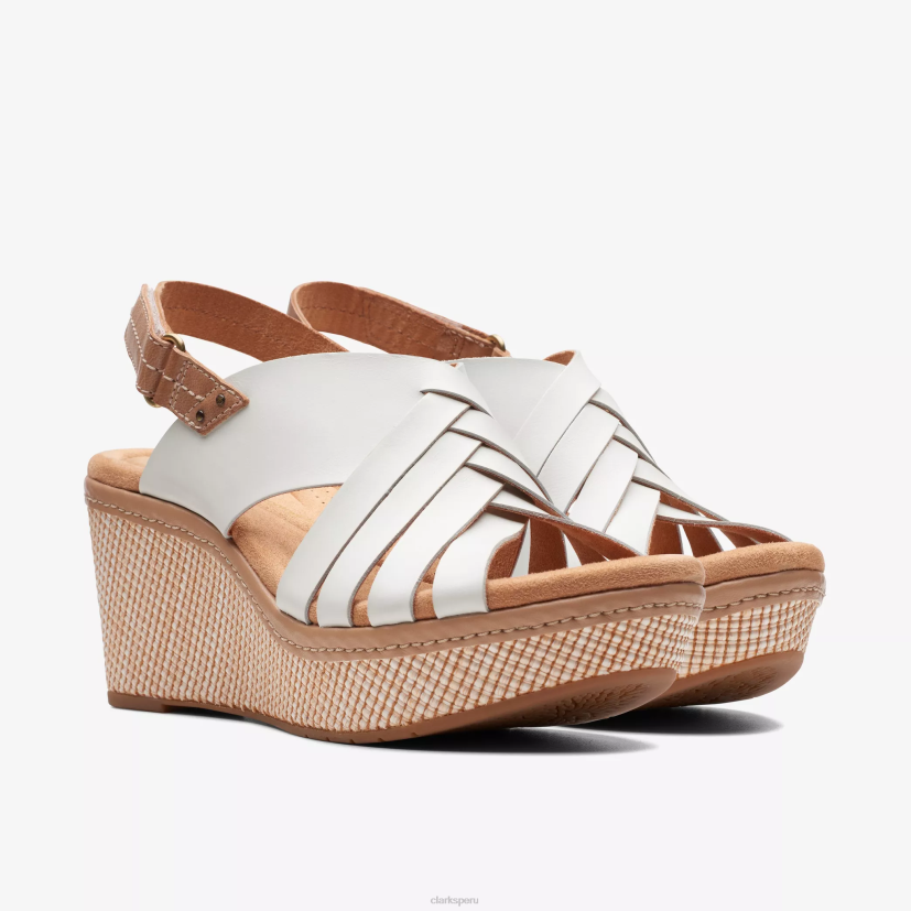 HZVP171 gracia elleri cuero blanco Clarks