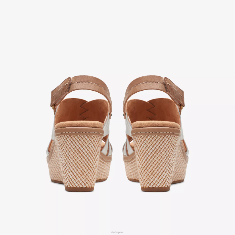 HZVP171 gracia elleri cuero blanco Clarks