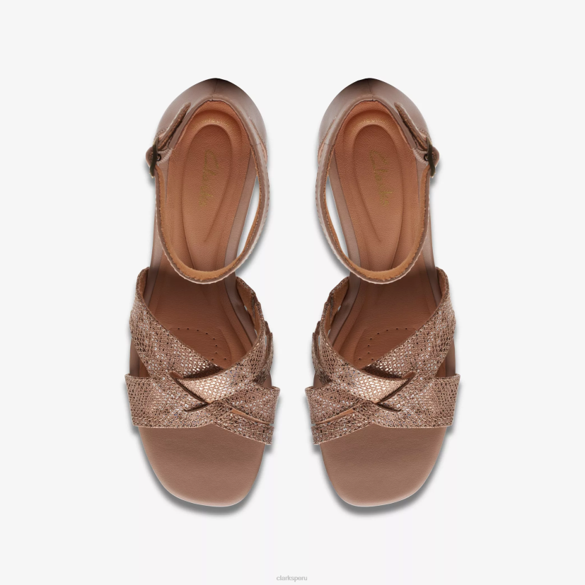 HZVP172 encanto del cielo cuero praliné Clarks