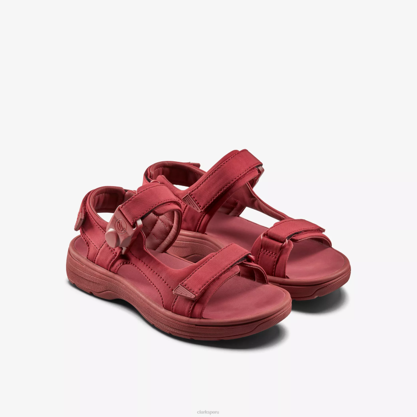 HZVP181 sandalia martine rose mujer 2 textil sangre de buey Clarks