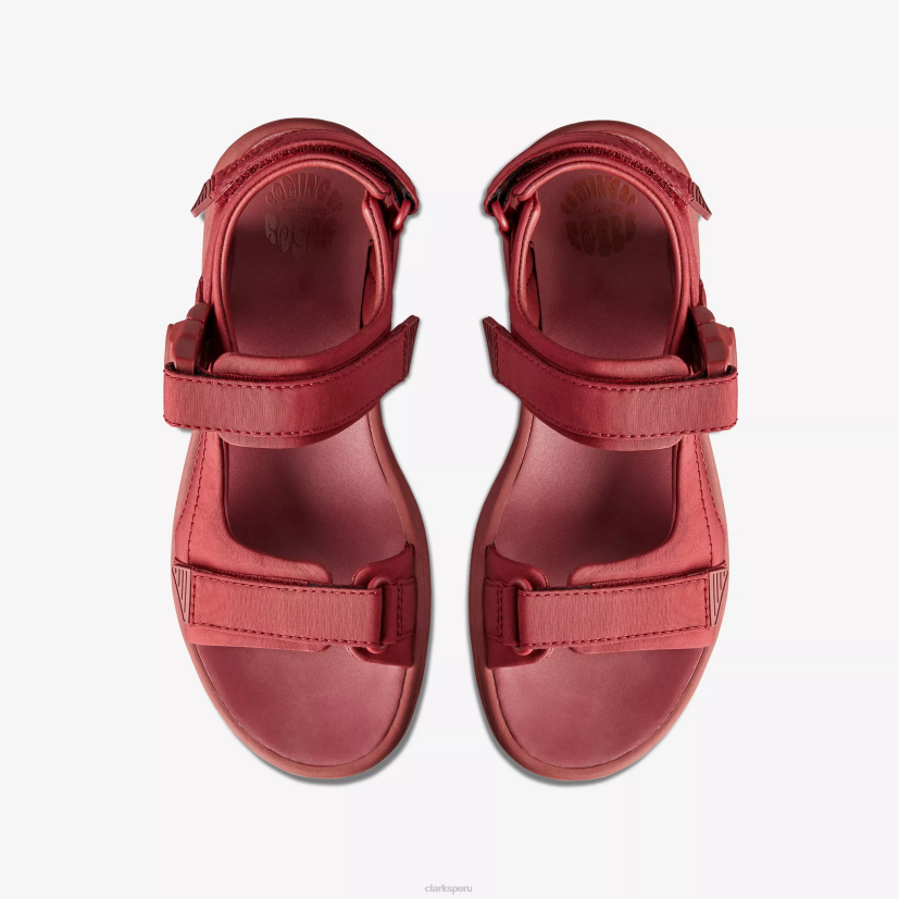 HZVP181 sandalia martine rose mujer 2 textil sangre de buey Clarks