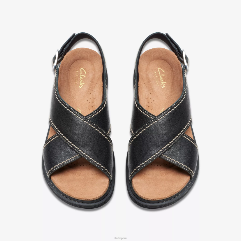 HZVP21 honda arwell cuero negro Clarks