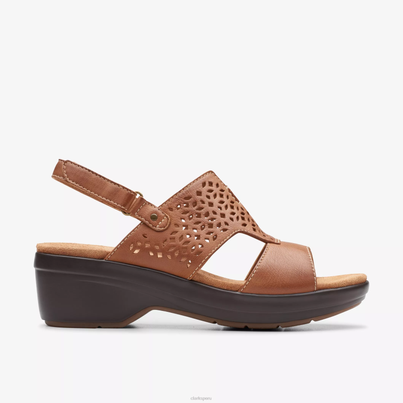 HZVP31 sol de tuleá cuero marrón Clarks