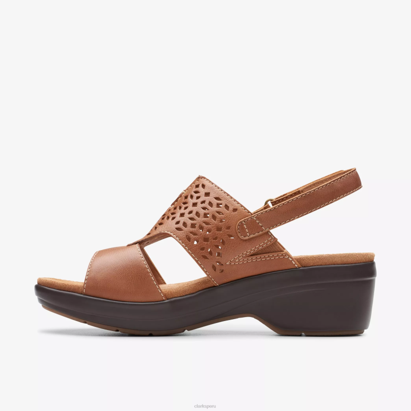 HZVP31 sol de tuleá cuero marrón Clarks