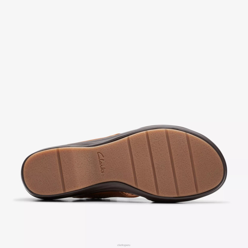 HZVP31 sol de tuleá cuero marrón Clarks