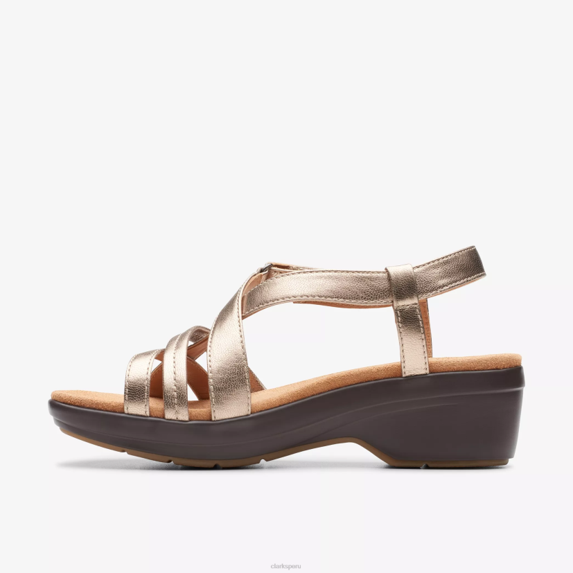 HZVP35 tuleah puede cuero metalizado Clarks