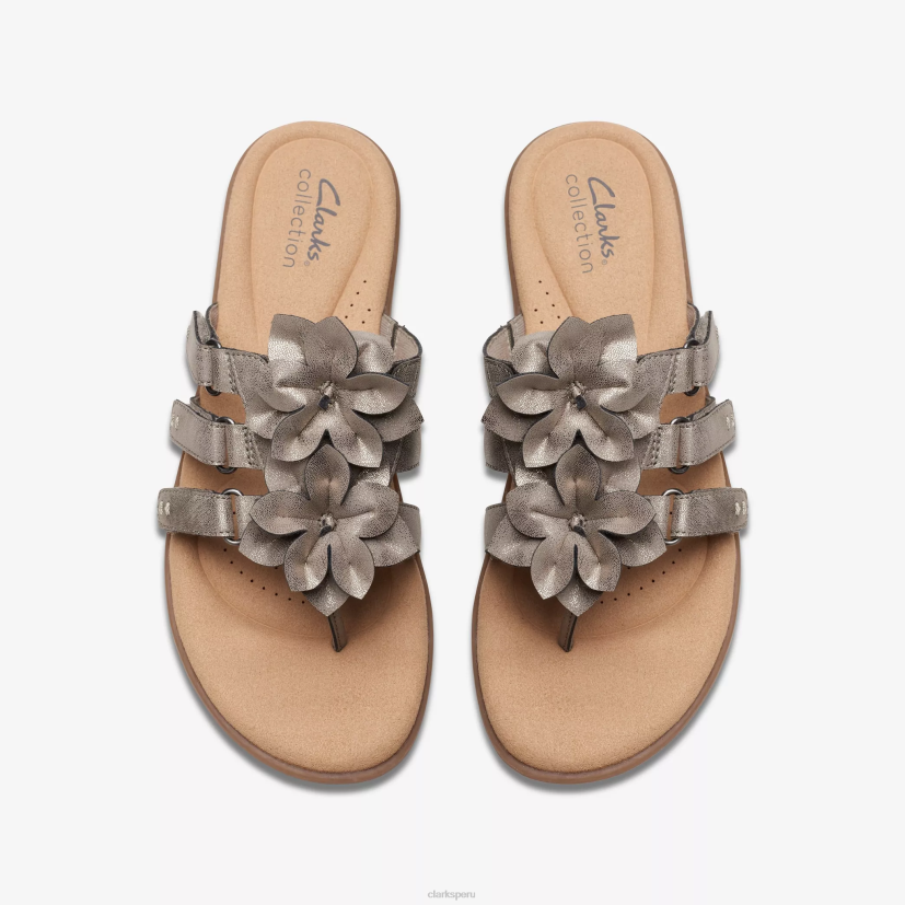 HZVP375 elizabelle mae peltre metálico Clarks