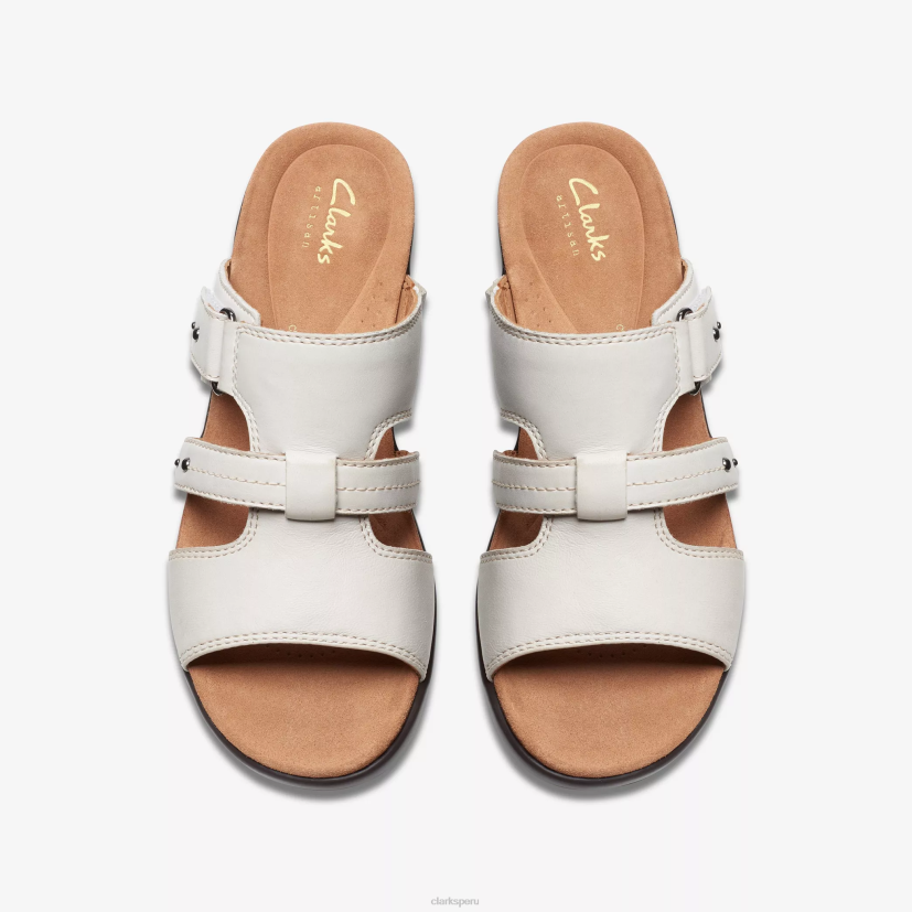 HZVP3 jane tuleah cuero blanco roto Clarks