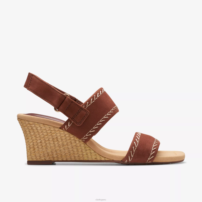 HZVP40 rosa kyarra nubuck bronceado Clarks