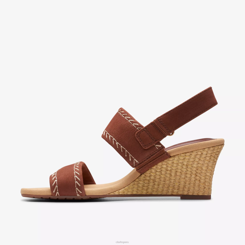 HZVP40 rosa kyarra nubuck bronceado Clarks