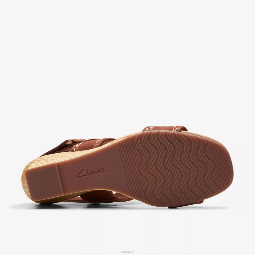 HZVP40 rosa kyarra nubuck bronceado Clarks
