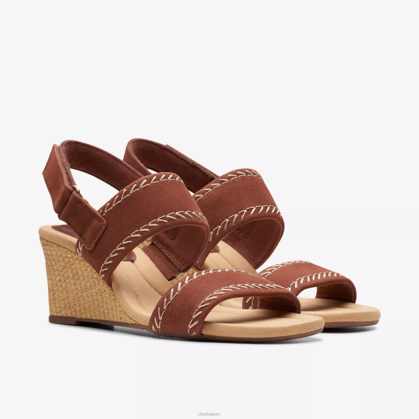 HZVP40 rosa kyarra nubuck bronceado Clarks