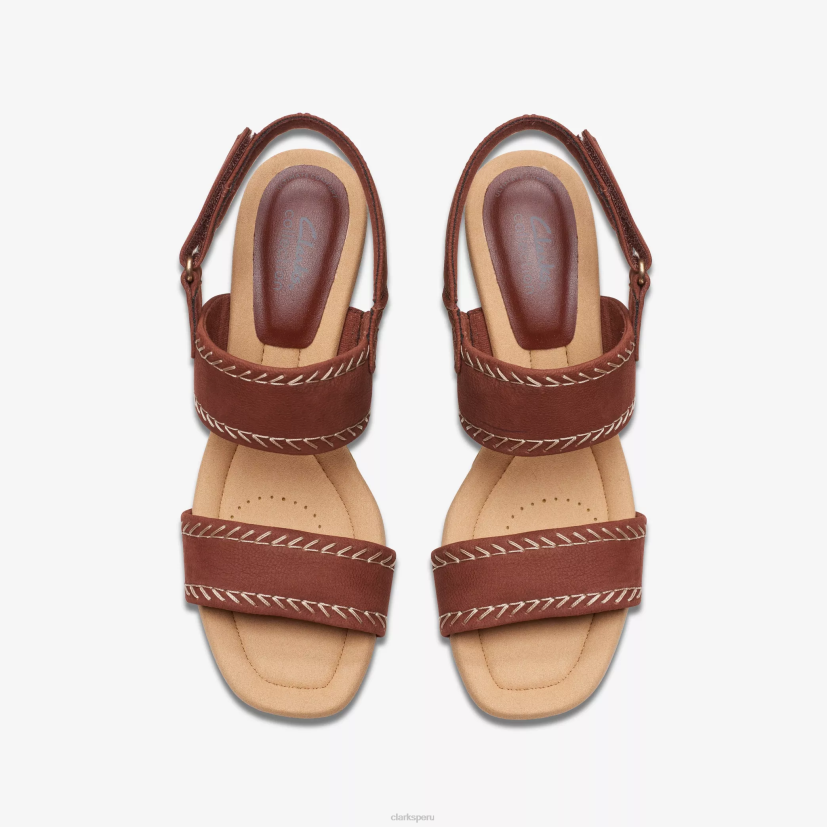 HZVP40 rosa kyarra nubuck bronceado Clarks