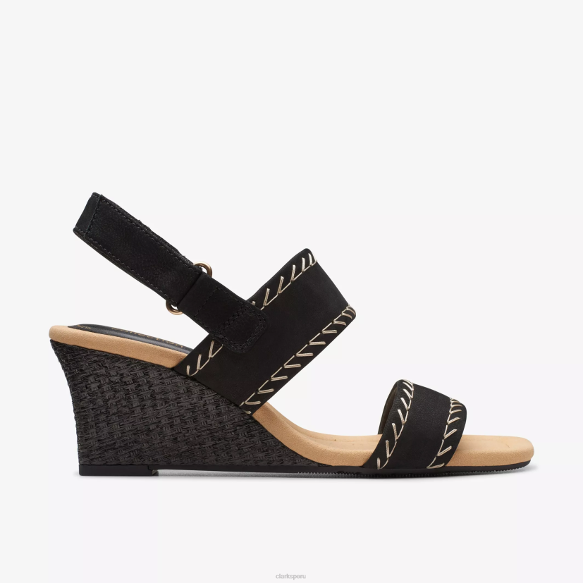 HZVP42 rosa kyarra nubuck negro Clarks