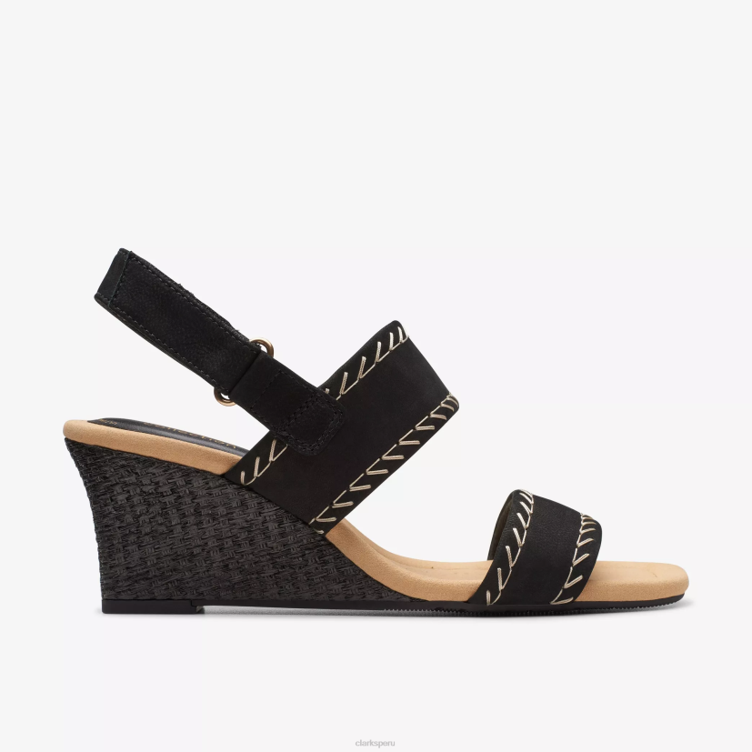 HZVP42 rosa kyarra nubuck negro Clarks