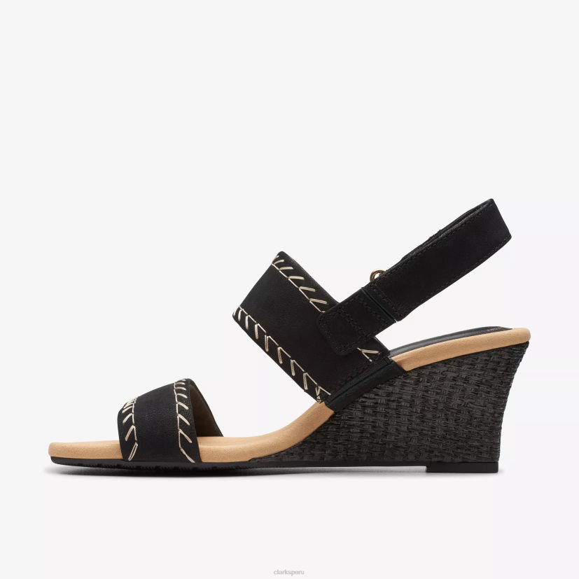 HZVP42 rosa kyarra nubuck negro Clarks