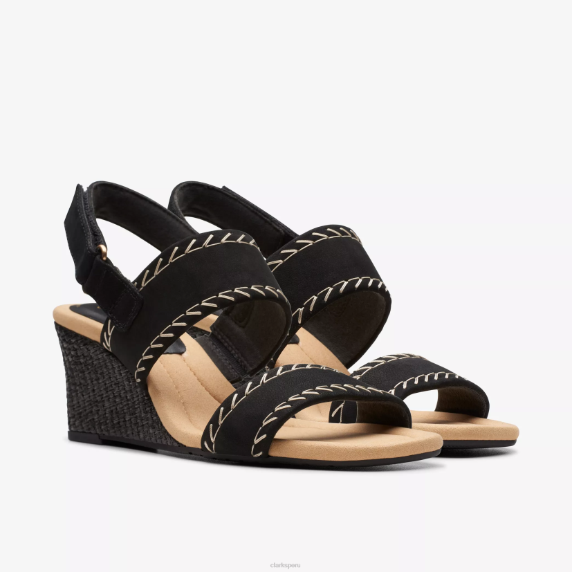 HZVP42 rosa kyarra nubuck negro Clarks