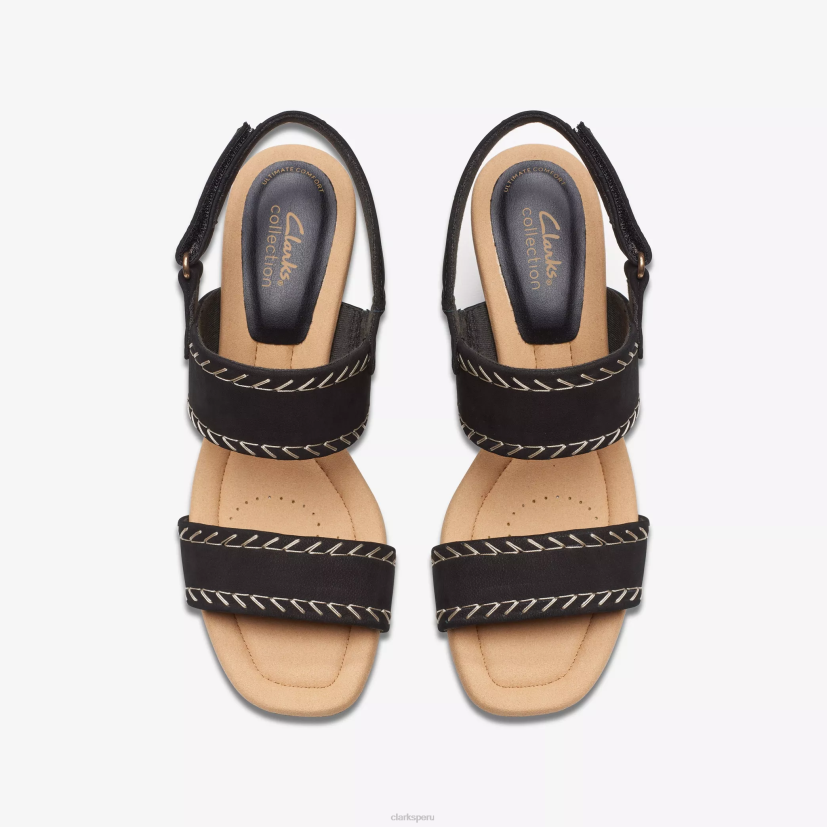 HZVP42 rosa kyarra nubuck negro Clarks