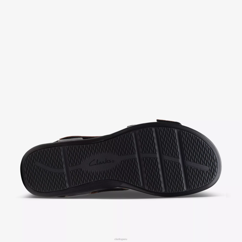 HZVP45 manera kitty cuero negro Clarks
