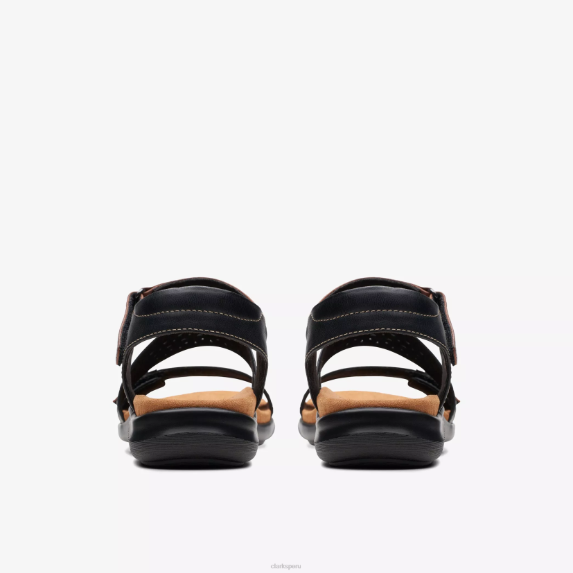 HZVP45 manera kitty cuero negro Clarks