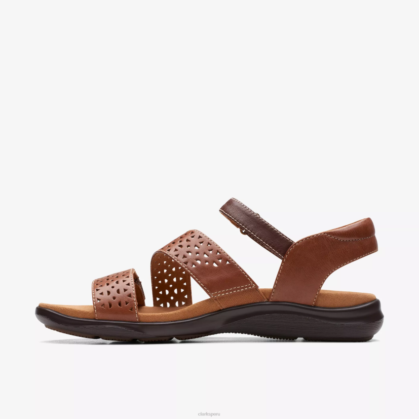HZVP46 manera kitty cuero marrón Clarks