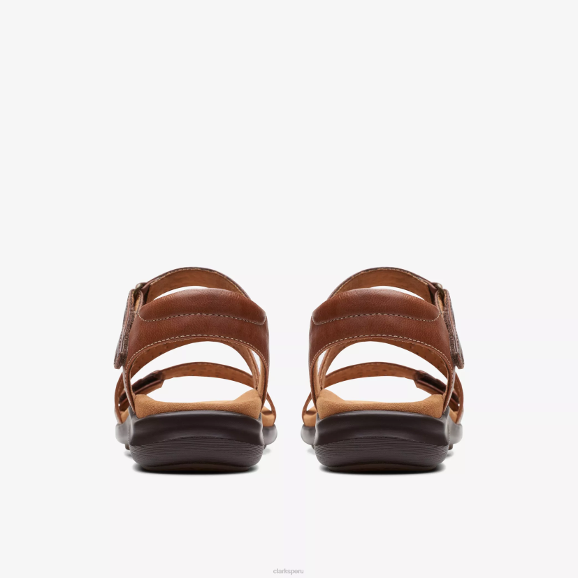 HZVP46 manera kitty cuero marrón Clarks