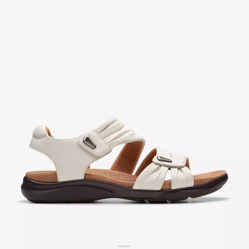 HZVP51 avenida kitly cuero blanco roto Clarks