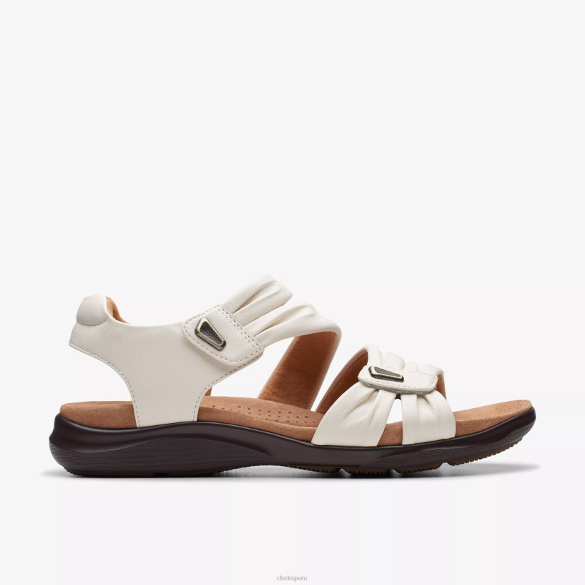HZVP51 avenida kitly cuero blanco roto Clarks