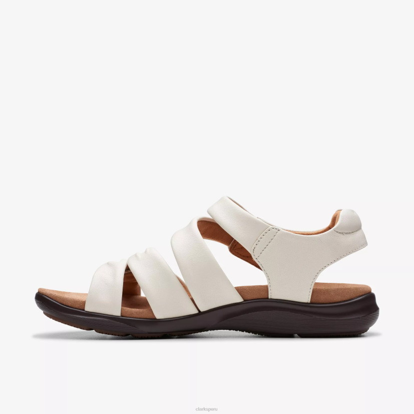 HZVP51 avenida kitly cuero blanco roto Clarks