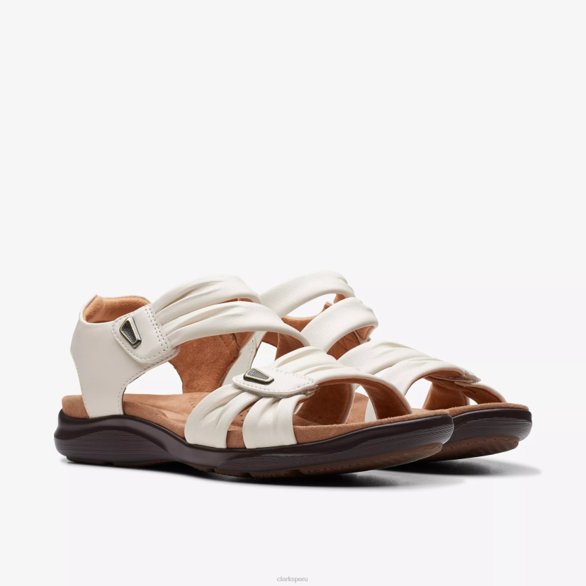 HZVP51 avenida kitly cuero blanco roto Clarks