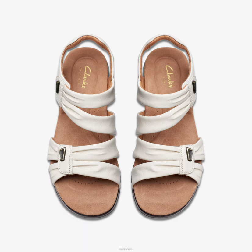 HZVP51 avenida kitly cuero blanco roto Clarks