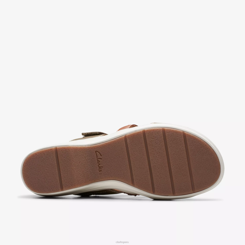 HZVP54 jane tuleah combinación de oliva Clarks