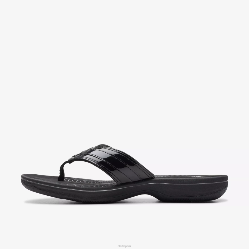 HZVP56 brisa del mar charol negro Clarks