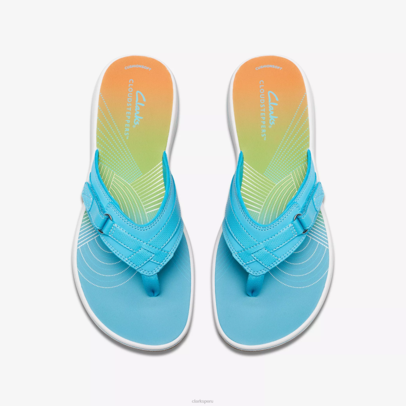 HZVP59 brisa del mar ombre turquesa Clarks